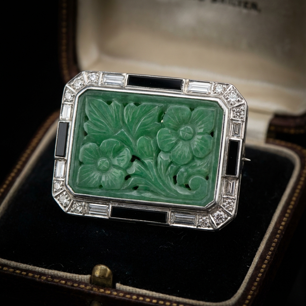 Art Deco 的东方绮梦：当卡地亚遇见老翡翠