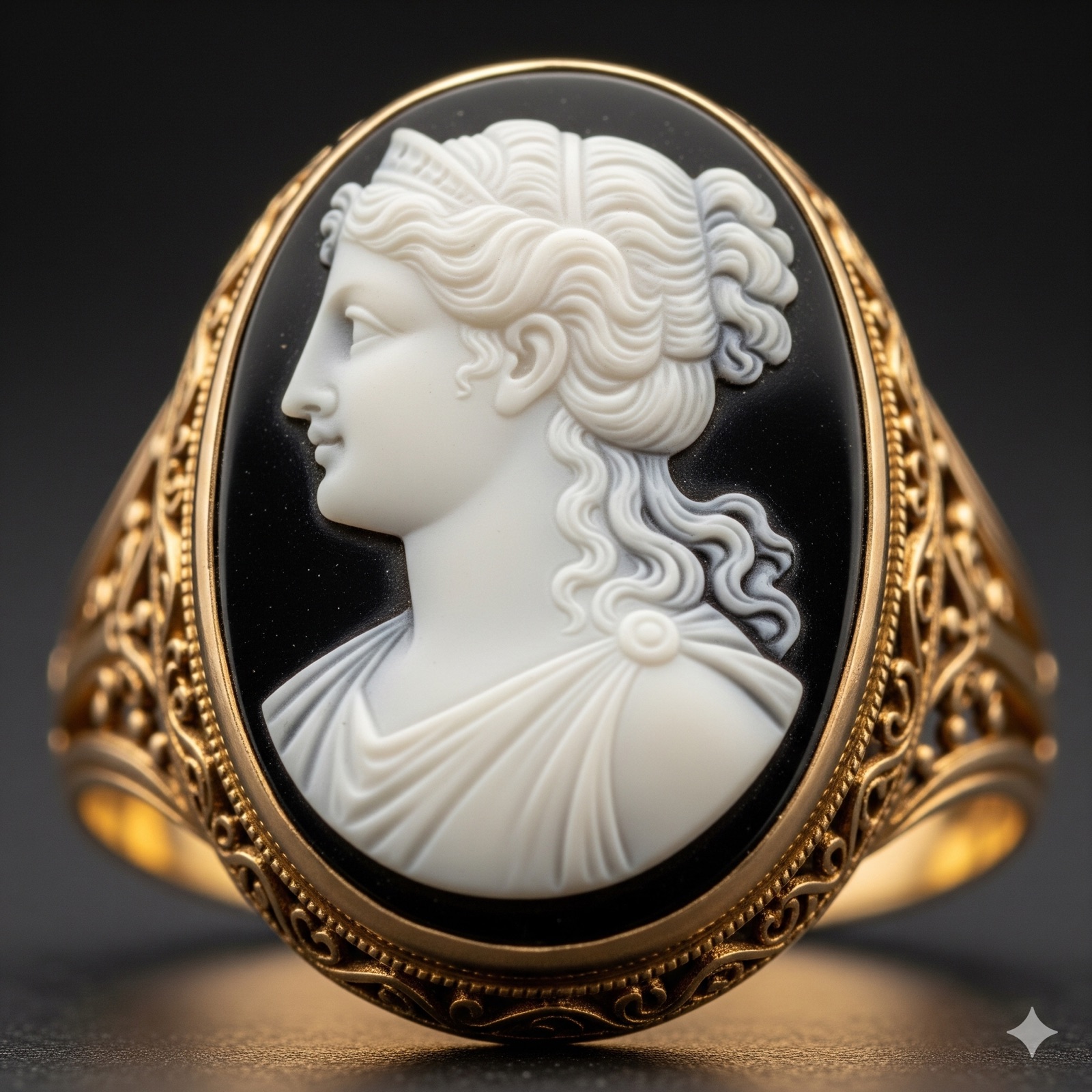 Cameo (浮雕首饰) 入门：贝雕与玛瑙雕的区别