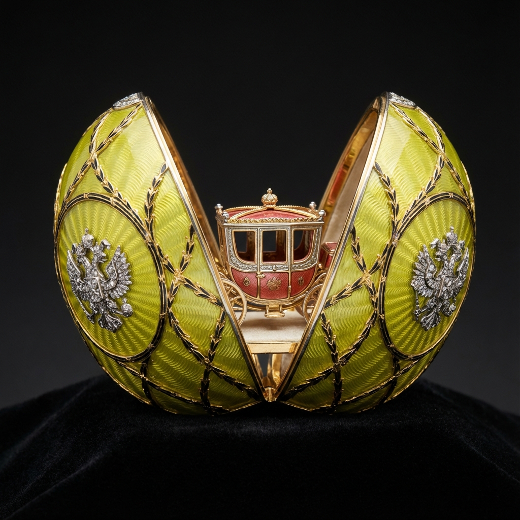 法贝热彩蛋 (The Fabergé Eggs)：末代皇室的最后挽歌