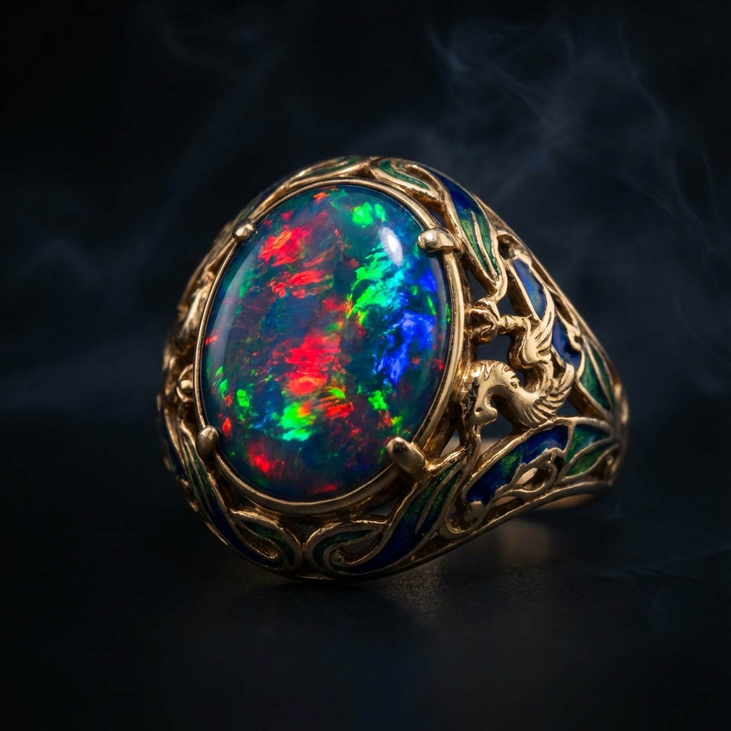 Opal Rune Opal: Cursed Tears or Fire of the Gods? - RareQuiste